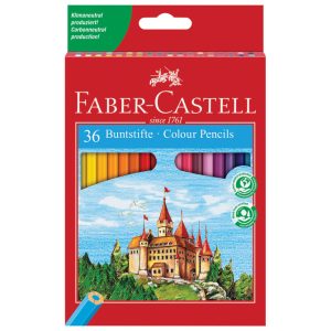 Boje drvene  36boja Faber-Castell 120136 blister