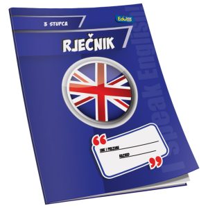 Obrazac školski rječnik B6 40L 3kolone Educa