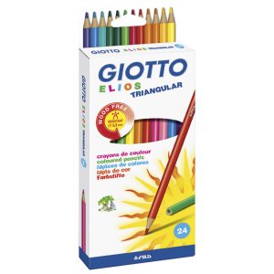 Boje drvene 24boje trokutaste Elios Fila 275900 blister