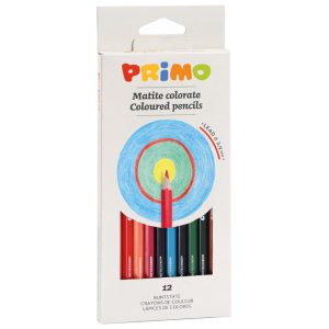 Boje drvene 12boja Primo CMP.503MAT12E blister
