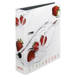 Registrator A4 široki samostojeći maX.file Fresh Fruits jagoda Herlitz 11305984!!