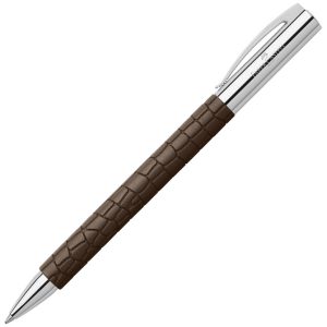 Olovka kemijska Ambition 3D Croco Faber Castell 146055 smeđa!!