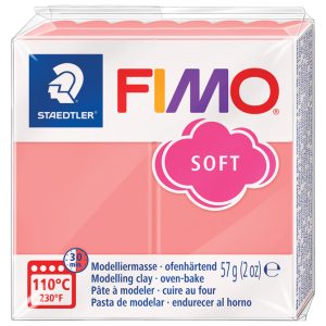 Masa za modeliranje   57g Fimo Soft Staedtler 8020-T20 grejp roza!!