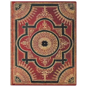 Notes 18x23cm-ultra crte 88L bez zatvaranja Ventaglio Rosso Kraft Flexis Paperblanks FB4461-1!!