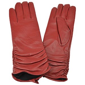 Rukavice kožne ženske Galko 71-0050-R03 crvene XL!!