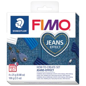 Set za modeliranje Fimo Soft “JEANS EFFECT” Staedtler 8025 HTC2 blister
