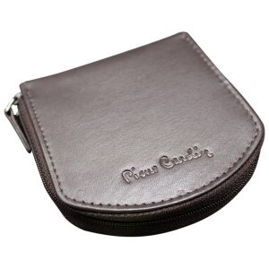 Novčanik za sitan novac kožni unisex Pierre Cardin (potkova) 10 TILAK77 tamno smeđi!!
