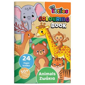 Bojanka A4 24L+ 50 naljepnica Životinje Diakakis 000646820