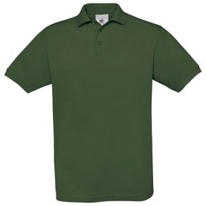 Majica kratki rukavi B&C Safran Polo 180g tamno zelena M!!