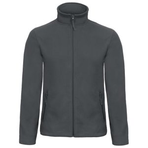 Jakna zip-flis B&C ID.501 280g tamno siva XL
